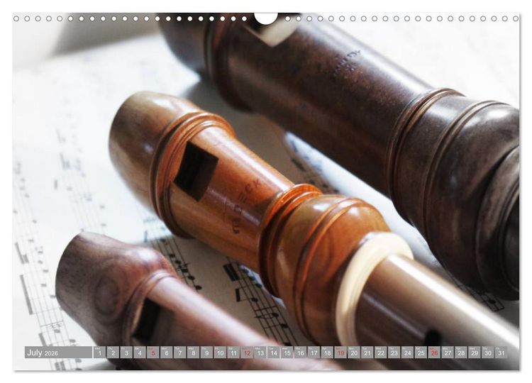 Produktbild: Music Magic of musical instruments (Wall Calendar 2026 DIN A3 landscape), CALVENDO 12 Month Wall Calendar