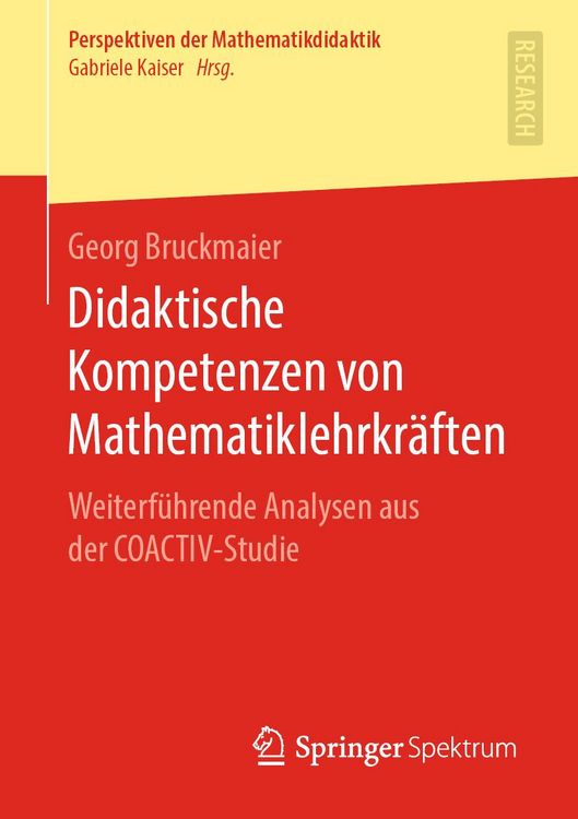 Produktbild: Didaktische Kompetenzen von Mathematiklehrkr&auml;ften