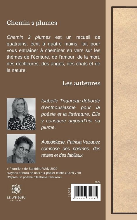 Produktbild: Isabelle Triaureau Et Patricia Vazquez: Chemin 2 plumes