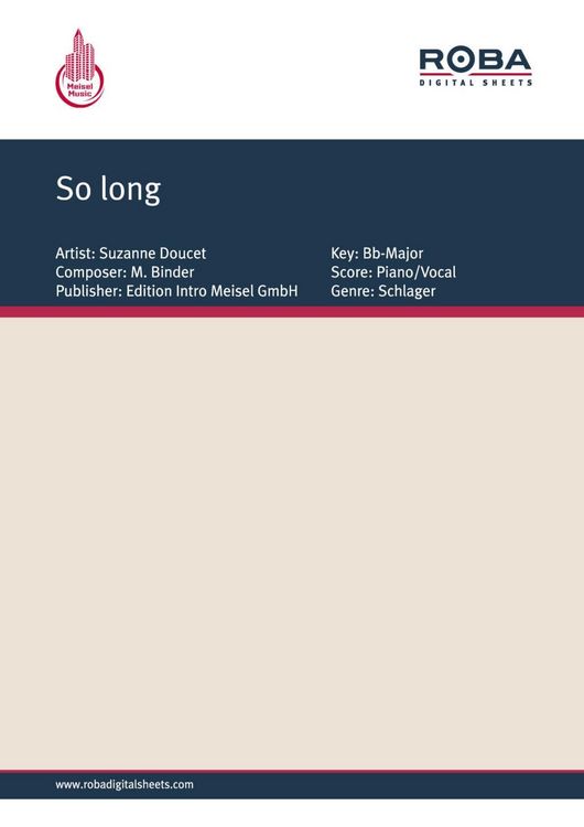 Produktbild: So long