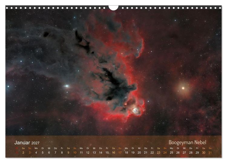 Produktbild: Deep Sky Kalender (Wandkalender 2027 DIN A3 quer), CALVENDO Monatskalender