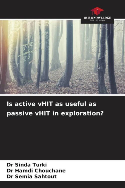 Produktbild: Is active vHIT as useful as passive vHIT in exploration?