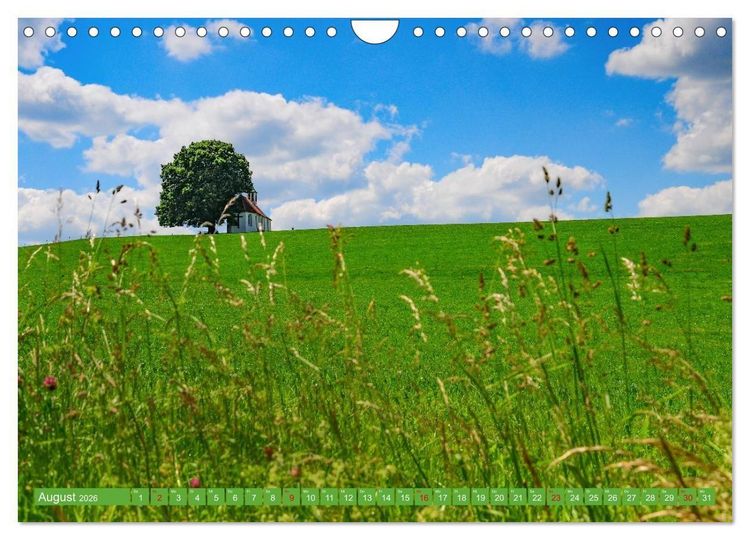 Produktbild: Kirchturmspitzen (Wandkalender 2026 DIN A4 quer), CALVENDO Monatskalender