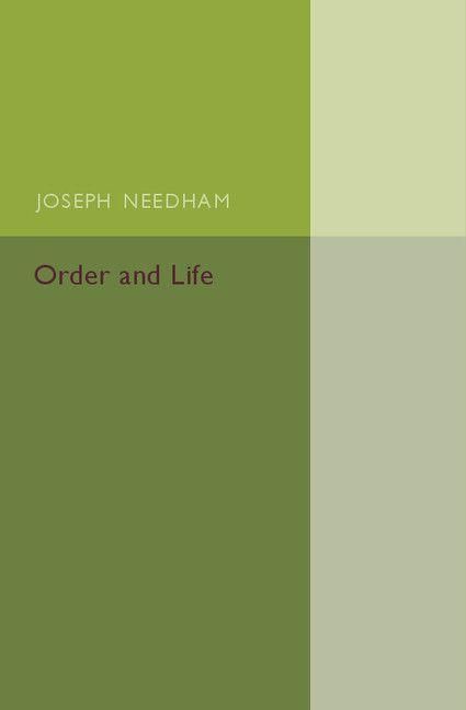 Produktbild: Order and Life