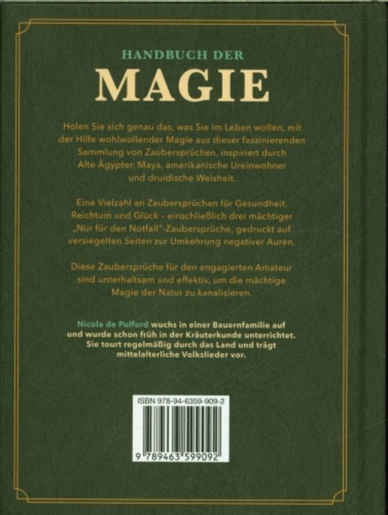 Produktbild: Das Handbuch der Magie