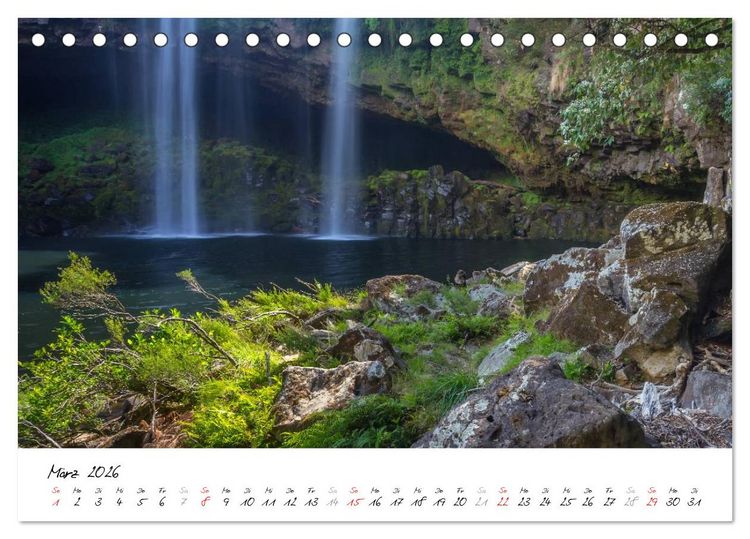 Produktbild: Neuseeland - Streifzug &uuml;ber die Nordinsel (Tischkalender 2026 DIN A5 quer), CALVENDO Monatskalender