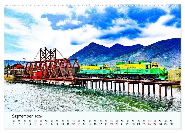 Produktbild: Entdecke den Yukon (Wandkalender 2026 DIN A2 quer), CALVENDO Monatskalender