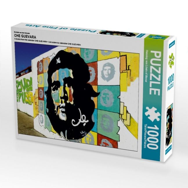 Produktbild: CALVENDO Puzzle Ein Motiv aus dem Kalender CHE GUEVARA | 1000 Teile Lege-Gr&ouml;&szlig;e 64x48cm Foto-Puzzle f&uuml;r gl&uuml;ckliche Stunden