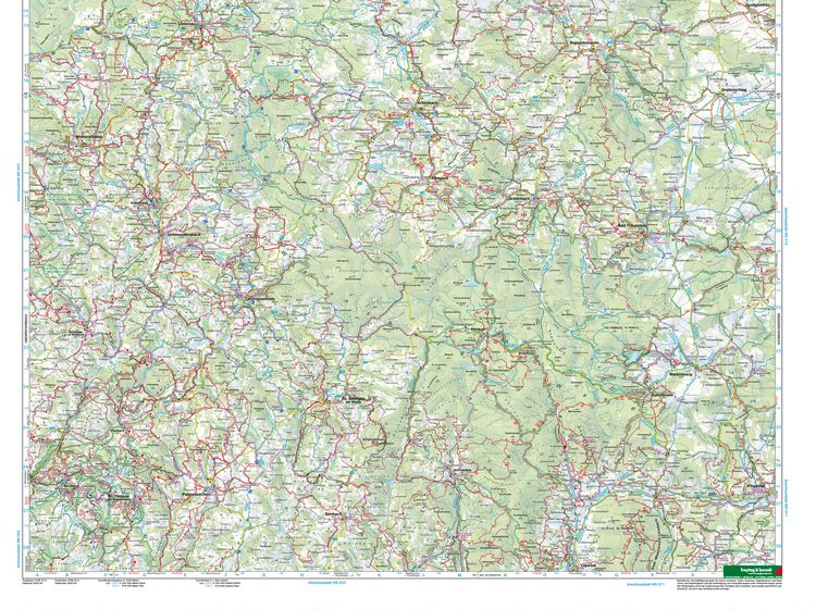Produktbild: Nebelstein - Gm&uuml;nd - Weitra, Wander + Radkarte 1:50.000