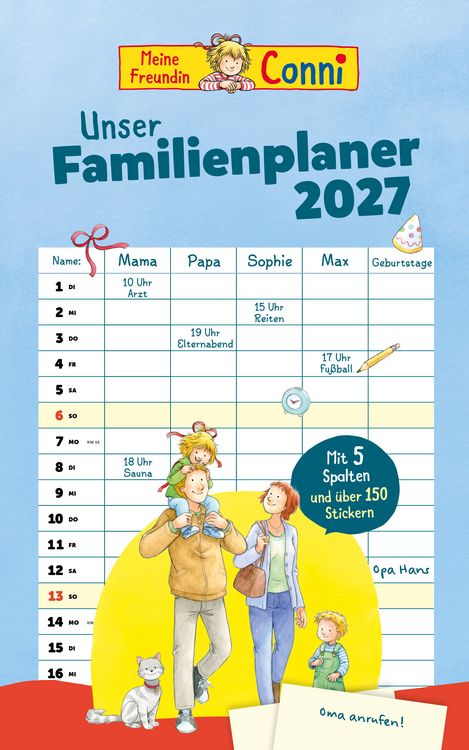 Produktbild: Familienplaner Conni 2027