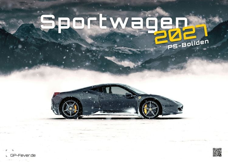 Produktbild: Sportwagen - PS-Boliden - 2027 - Kalender DIN A3