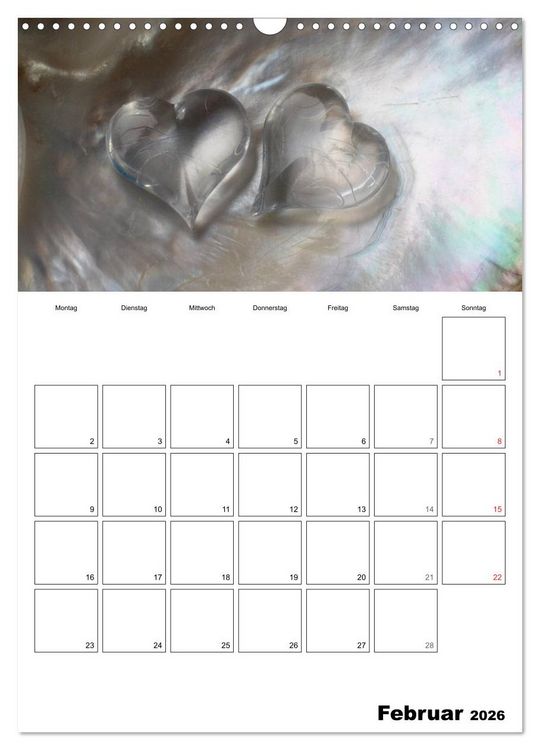 Produktbild: Ein herzliches Jahr (Wandkalender 2026 DIN A3 hoch), CALVENDO Monatskalender