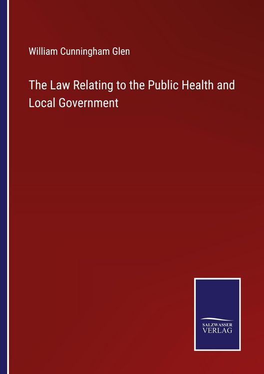 Produktbild: The Law Relating to the Public Health and Local Government
