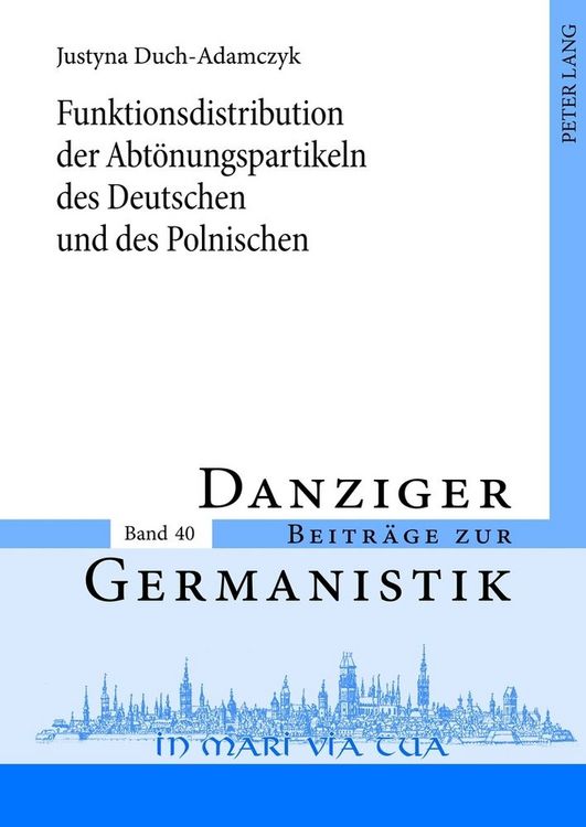 Produktbild: Funktionsdistribution der Abt&ouml;nungspartikeln des Deutschen und des Polnischen