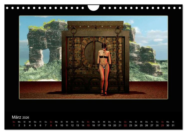 Produktbild: Digital Woman (Wandkalender 2026 DIN A4 quer), CALVENDO Monatskalender