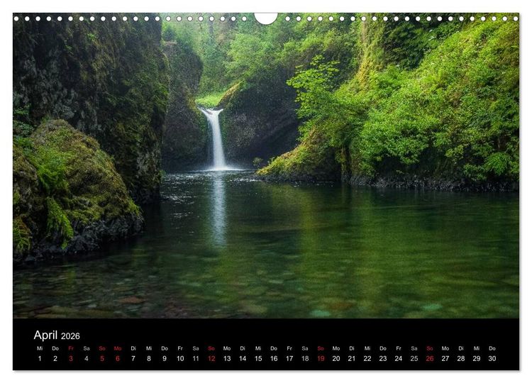 Produktbild: Das "gr&uuml;ne" Nordamerika - Kanada und USA (Wandkalender 2026 DIN A3 quer), CALVENDO Monatskalender