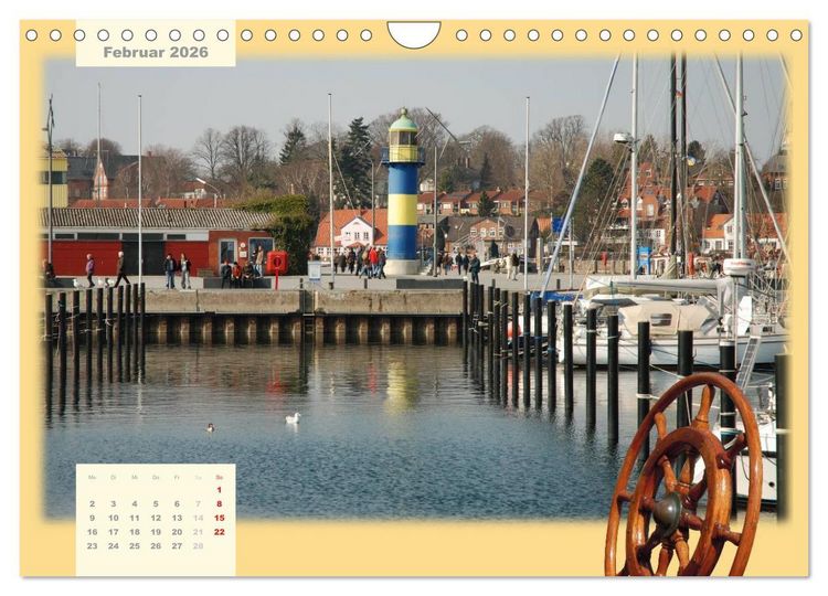 Produktbild: Leuchtt&uuml;rme Schleswig-Holsteins (Wandkalender 2026 DIN A4 quer), CALVENDO Monatskalender