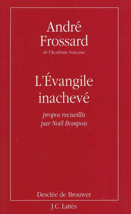 Produktbild: L'Evangile inachev&eacute;
