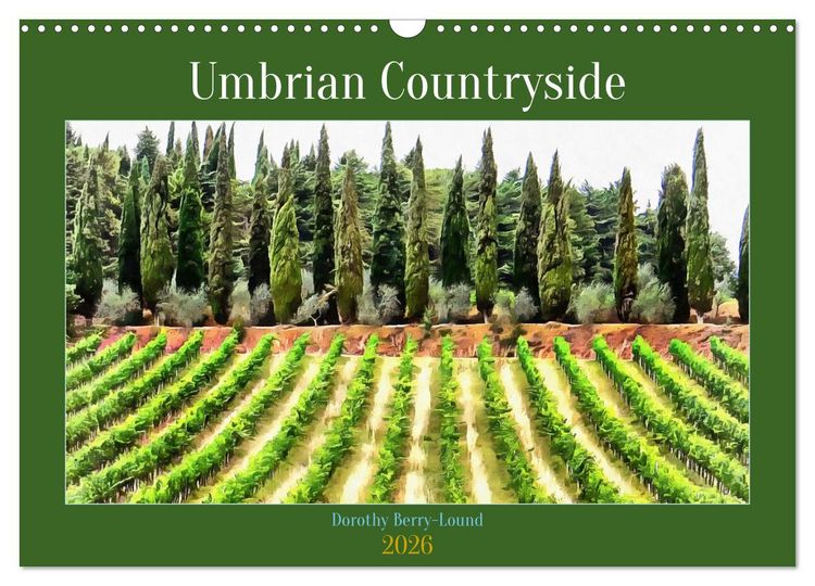 Produktbild: Umbrian Countryside (Wall Calendar 2026 DIN A3 landscape), CALVENDO 12 Month Wall Calendar