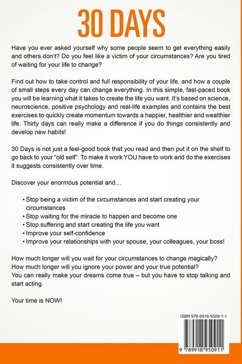 Produktbild: 30 Days - Change your habits, Change your life