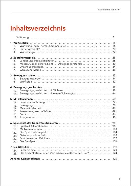 Produktbild: Spielen mit Senioren (Band 1)