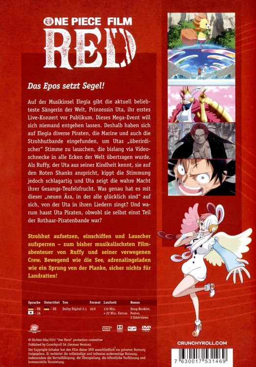 Produktbild: One Piece - 14. Film: Red