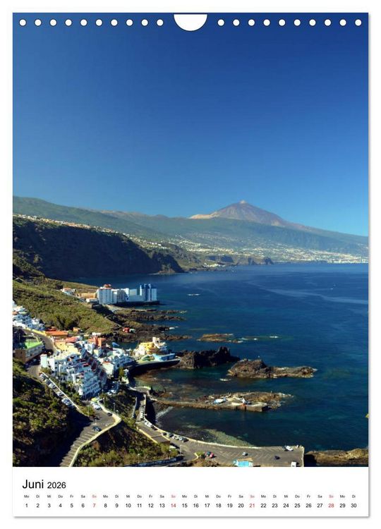 Produktbild: Teneriffa - Insel der Gl&uuml;ckseligen (Wandkalender 2026 DIN A4 hoch), CALVENDO Monatskalender