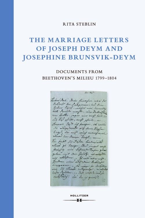 Produktbild: The Marriage Letters of Joseph Deym and Josephine Brunsvik-Deym