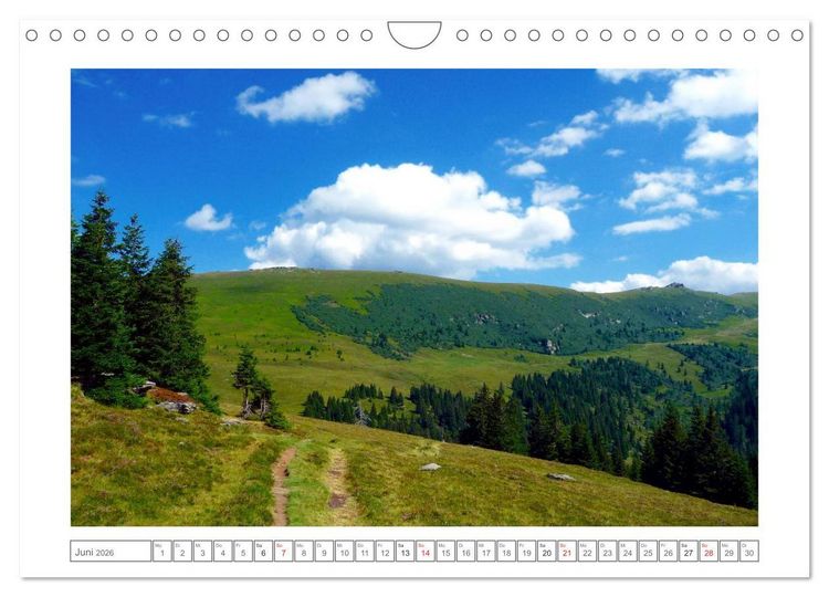 Produktbild: K&auml;rnten - Das Wanderparadies im S&uuml;den &Ouml;sterreichs (Wandkalender 2026 DIN A4 quer), CALVENDO Monatskalender