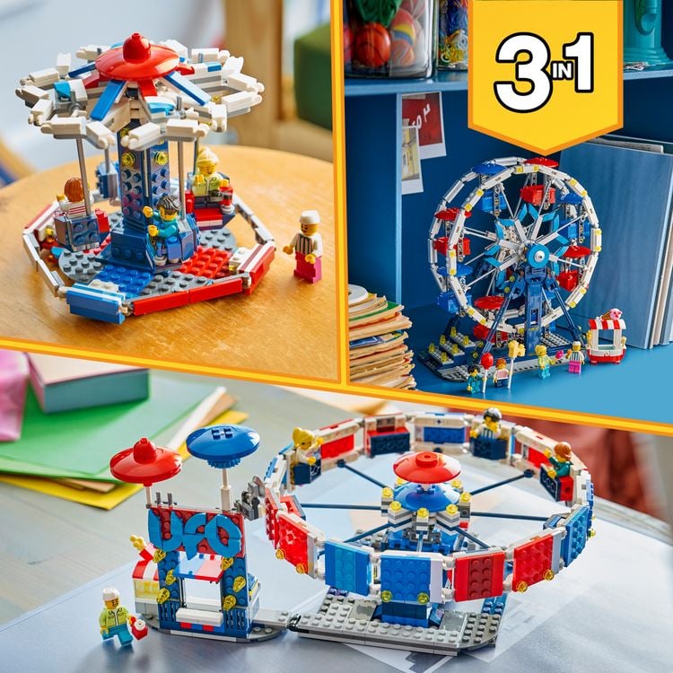 Produktbild: LEGO Creator 3-in-1-Set 31389 Legend&auml;res Riesenrad, Spielzeug ab 8 Jahre
