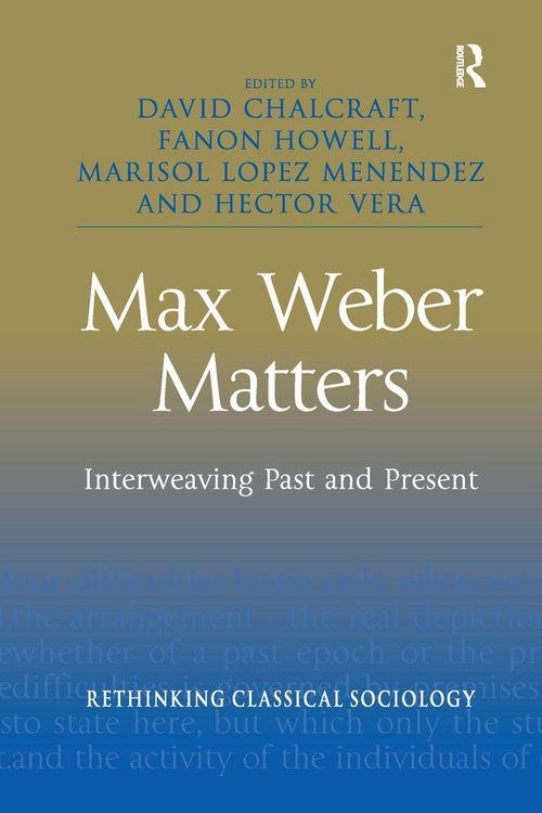 Produktbild: Max Weber Matters