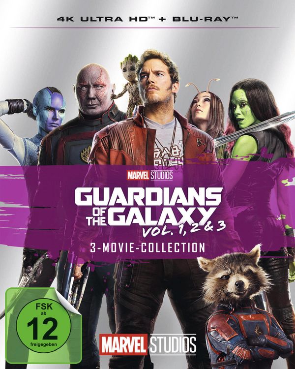 Produktbild: Guardians of the Galaxy - 3-Movie Collection (4K Ultra HD) (+ Blu-ray)