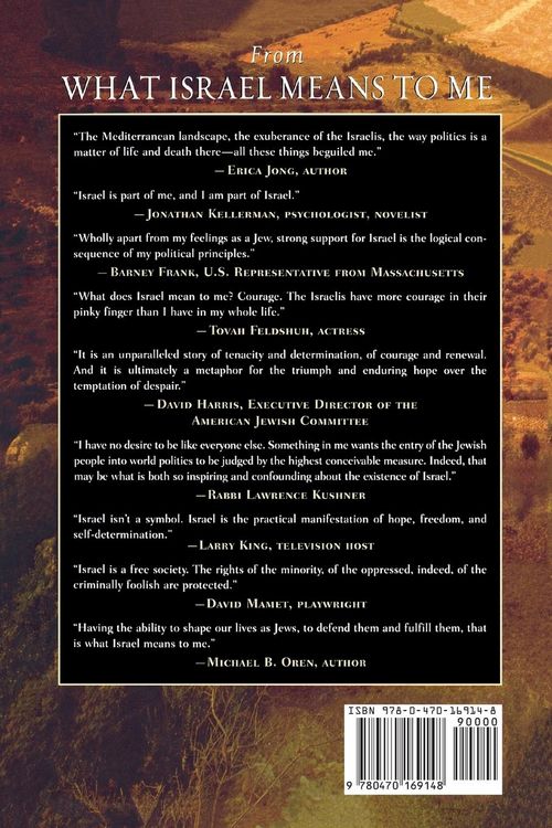 Produktbild: What Israel Means to Me