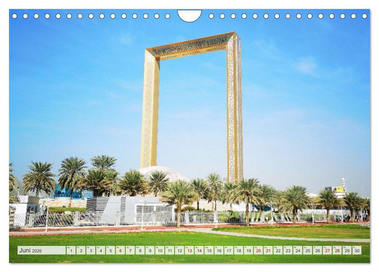 Produktbild: Orient - Manama, Abu Dhabi, Dubai, Maskat (Wandkalender 2026 DIN A4 quer), CALVENDO Monatskalender