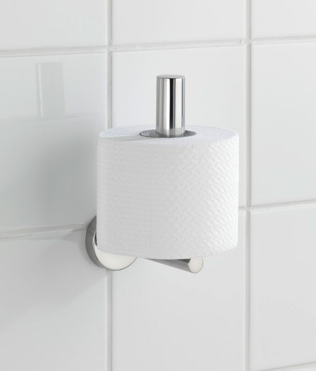Produktbild: Toiletten-Ersatzrollenhalter Mod. Bosio Edelstahl gl&auml;nzend, rostfrei