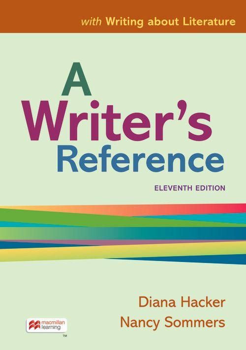 Produktbild: A Writer's Reference with Writing about Literature