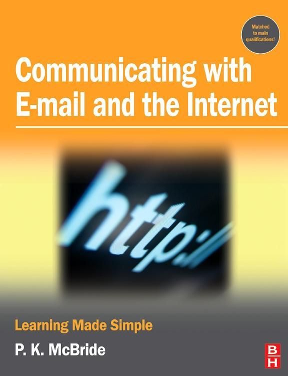 Produktbild: McBride, P: Communicating with Email and the Internet
