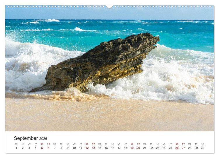 Produktbild: Bermuda - Eine Reise zu den Bermudainseln. (Wandkalender 2026 DIN A2 quer), CALVENDO Monatskalender