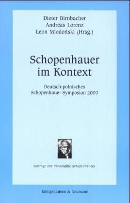 Produktbild: Schopenhauer im Kontext