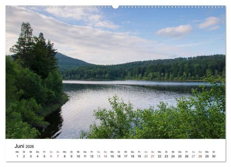 Produktbild: Naturerlebnis Nordschwarzwald (hochwertiger Premium Wandkalender 2026 DIN A2 quer), Kunstdruck in Hochglanz