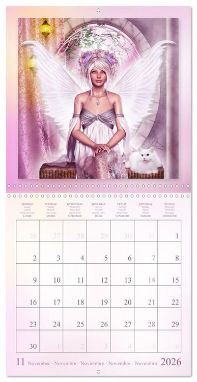 Produktbild: Heavenly Angels (Wall Calendar 2026 12 &times; 12 Inch) CALVENDO 12 Month Wall Calendar