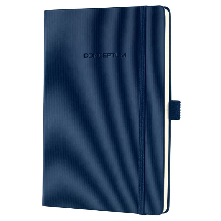 Produktbild: SIGEL CO657 Notizbuch Conceptum, ca. A5, liniert, dunkelblau