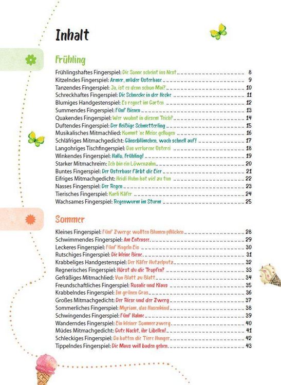 Produktbild: Das Krippen-Jahreszeitenbuch: Fingerspiele & Mitmachreime