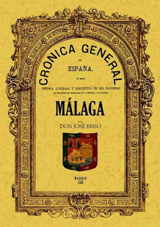 Produktbild: Cr&oacute;nica de la provincia de M&aacute;laga
