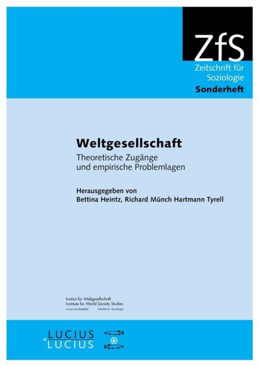 Produktbild: Weltgesellschaft