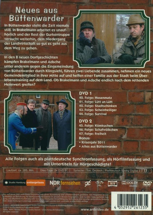 Produktbild: Neues aus B&uuml;ttenwarder - Folgen 40-47 [2 DVDs]
