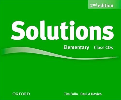 Produktbild: Solutions: Elementary: Class Audio CDs/3 CDs