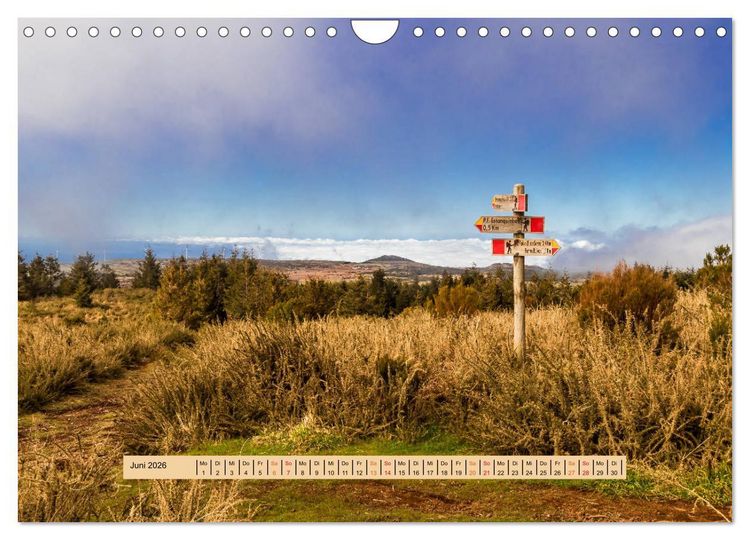 Produktbild: Auf Schusters Rappen... Madeira (Wandkalender 2026 DIN A4 quer), CALVENDO Monatskalender