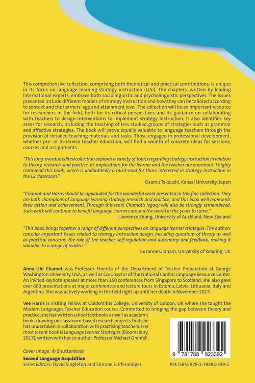 Produktbild: Learning Strategy Instruction in the Language Classroom