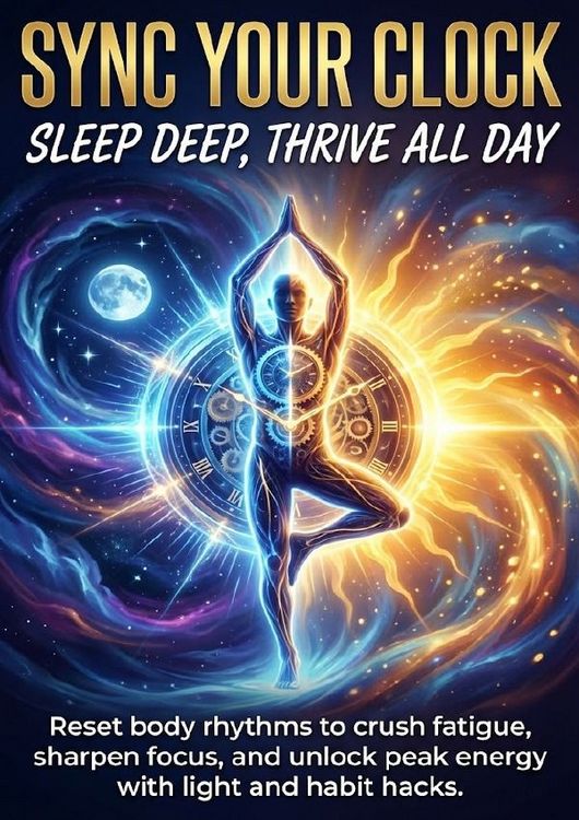 Produktbild: Sync Your Clock: Sleep Deep, Thrive All Day